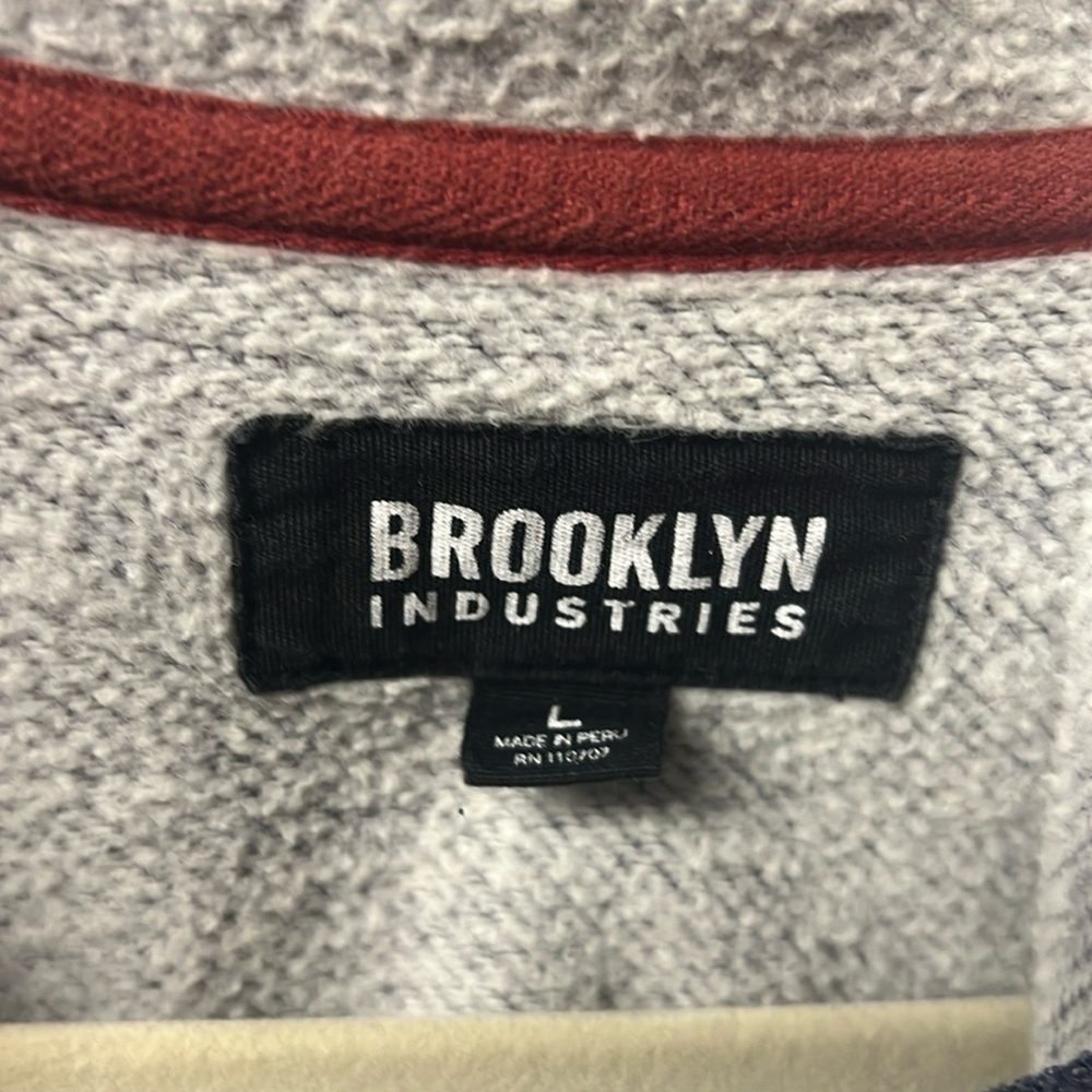 Brooklyn Industries Large Blue Hoodie